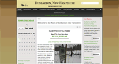 Desktop Screenshot of dunbartonnh.org